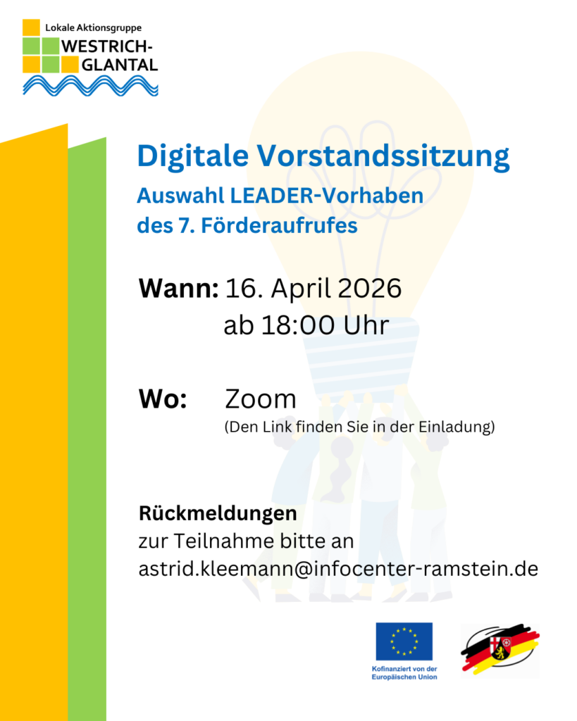Digitale Vorstandssitzung am 16.04.2026